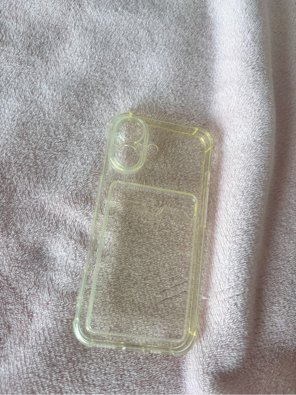 FREE with purchase! - Transparent Phone Case with Card Slot - IPhone XR